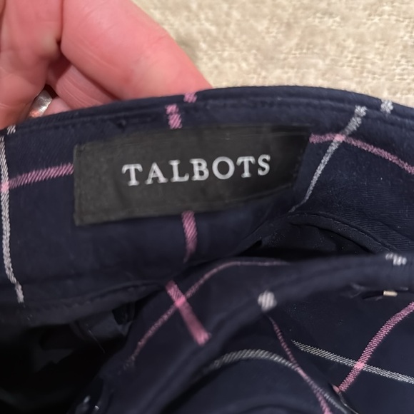 Talbots high waisted straight leg trouser size 4 - Picture 4 of 6